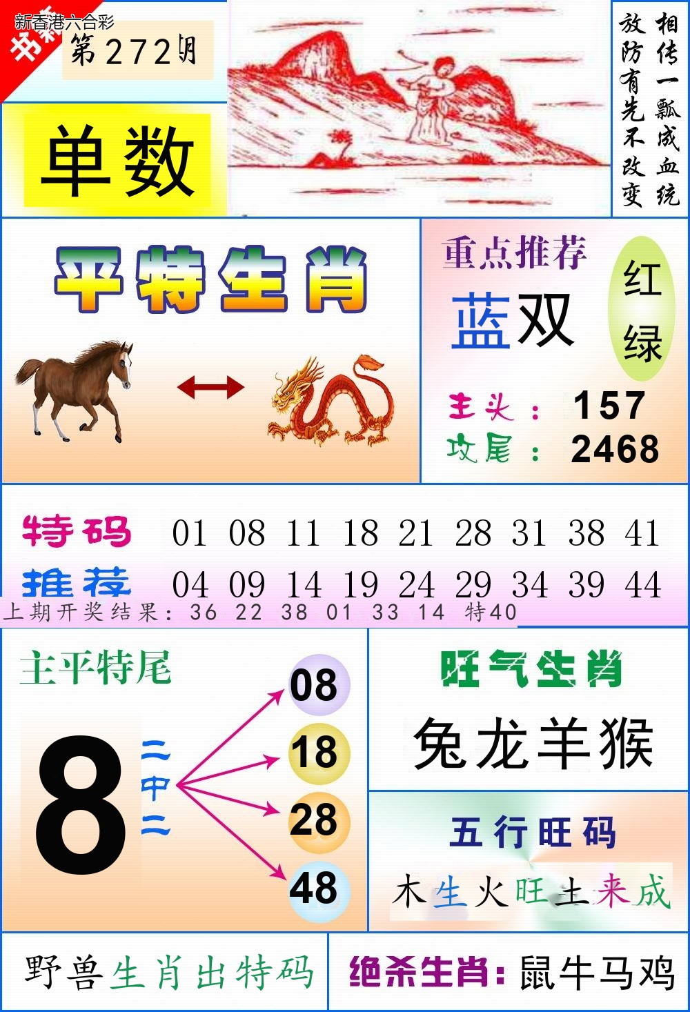 第2026272期精选图库 1127